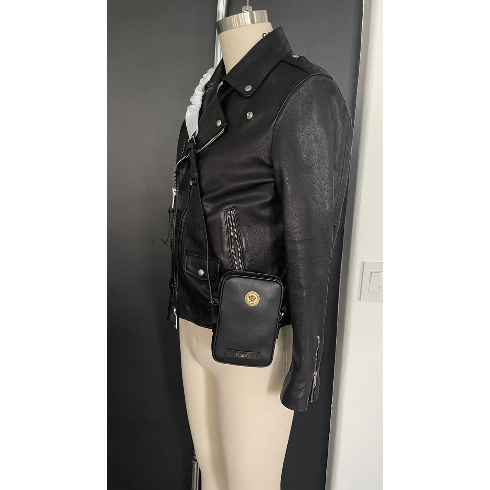 Versace Black Medusa Mini Phone Case Bag 1006192 - Picture 3 of 9